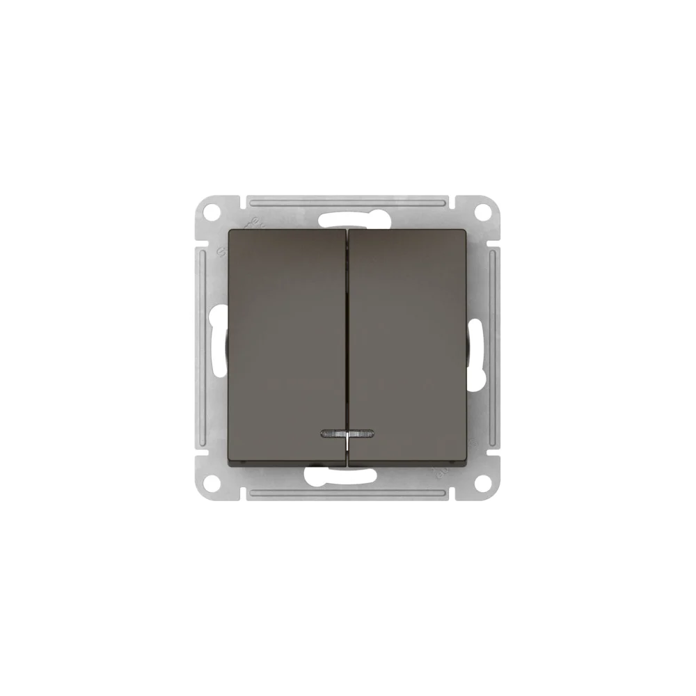 Механизм 2-клавишного выключателя Systeme Electric ATLASDESIGN ATN000653S