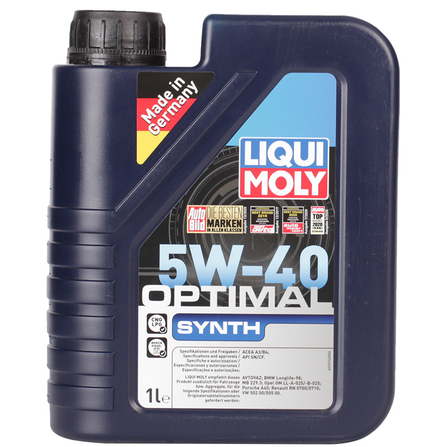 Моторное масло Liqui Moly Optimal Synth 5W-40