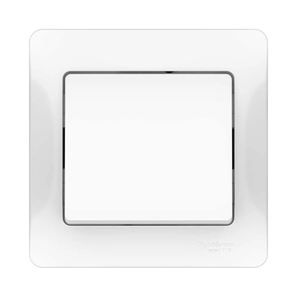 Выключатель 1-клавишный Systeme Electric GLOSSA GSL000112S