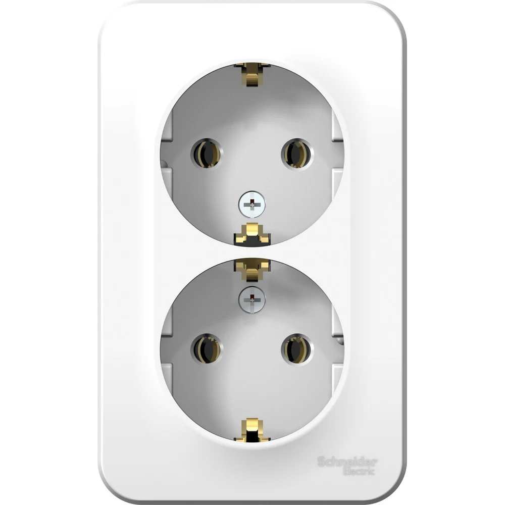 Двойная розетка Systeme Electric BLANCA BLNRA010211