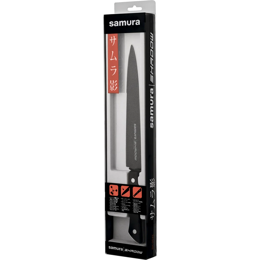 Нож кухонный Samura SHADOW Black-coating AUS-8