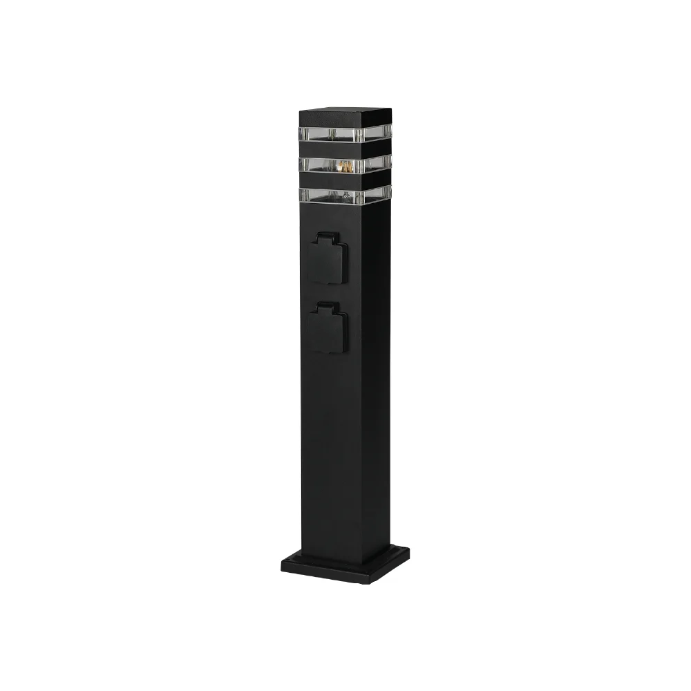 Светильник уличный напольный IN Home POLO-SP600-2WO-1XA60-BL
