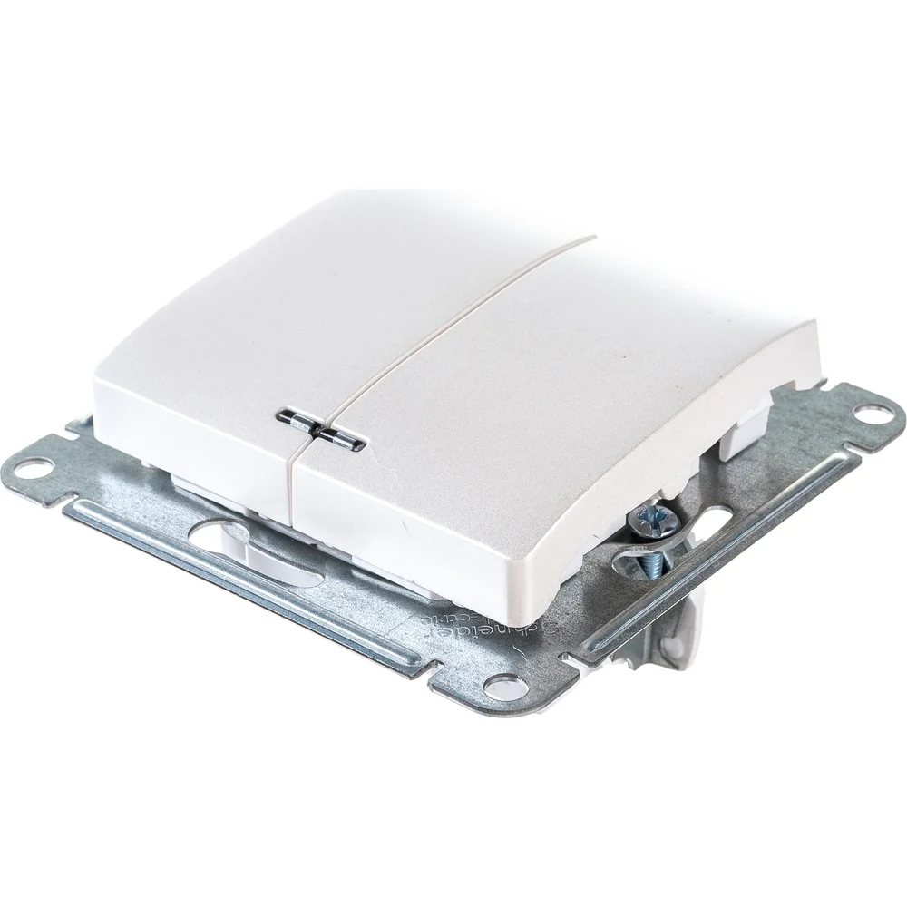 2-клавишный механизм выключателя Systeme Electric Glossa GSL000653