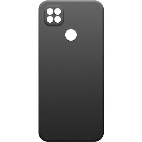 Чехол (клип-кейс) BORASCO Microfiber Case, для Xiaomi Redmi 10A, черный [70448]