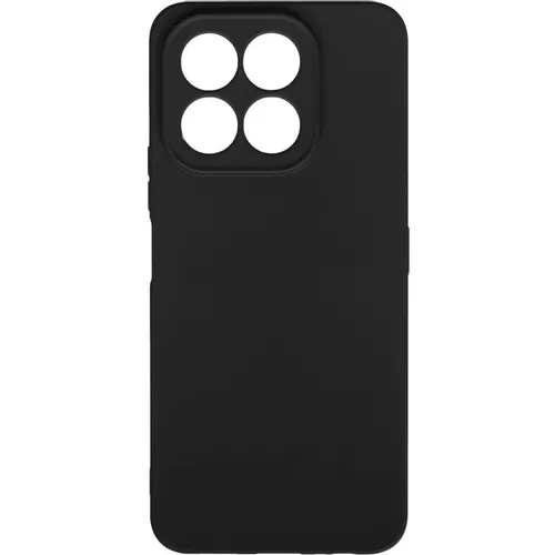 Чехол (клип-кейс) BORASCO Silicone Case, для Honor X6c, черный [75507]