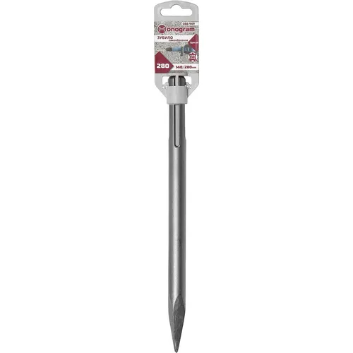 Зубило MONOGRAM 088-949, по бетону/кирпичу/камню, SDS-MAX, 1шт