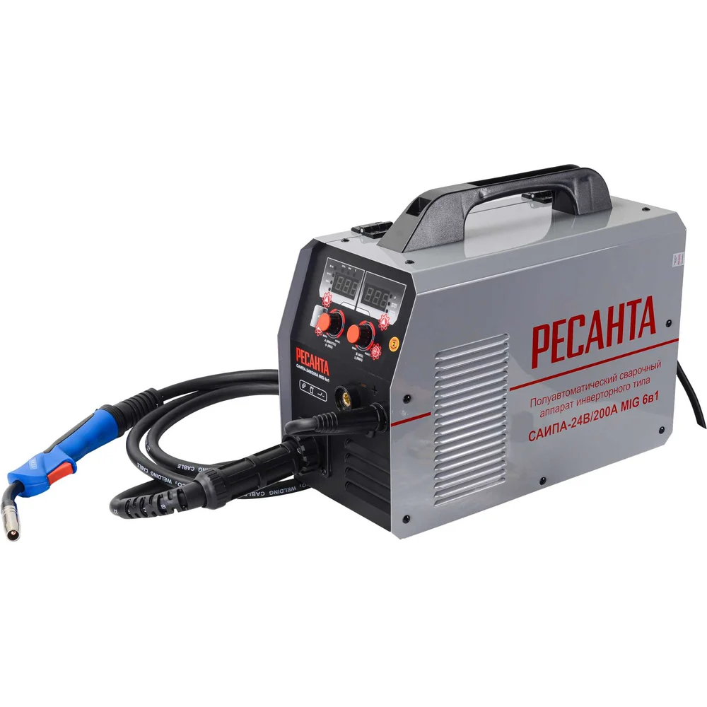 Сварочный полуавтомат Ресанта САИПА-24В/200А, инвертор [65/110]