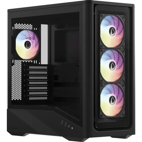 Корпус E-ATX Formula Air Power G9 Duo PA, Midi-Tower, без БП, черный [air power g9 duo pa black]