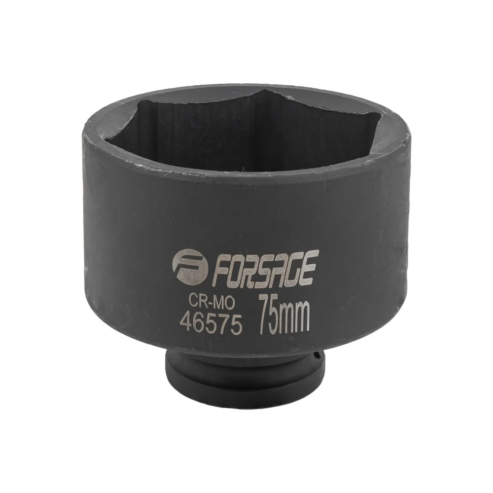 Головка ударная 3/4", 75 мм, 6 - гранная Forsage F-46575(57482)
