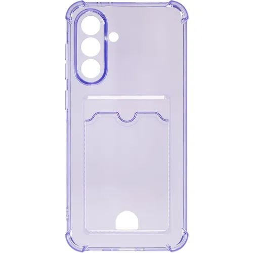 Чехол (клип-кейс) ZIBELINO Silicone Card Holder, для Samsung Galaxy A56, сиреневый [zsch-sam-a56-cam-lil]