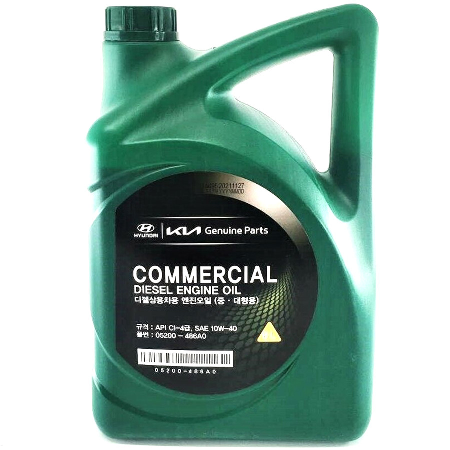 Моторное масло Hyundai-KIA Commercial Diesel Engine Oil 10W-40