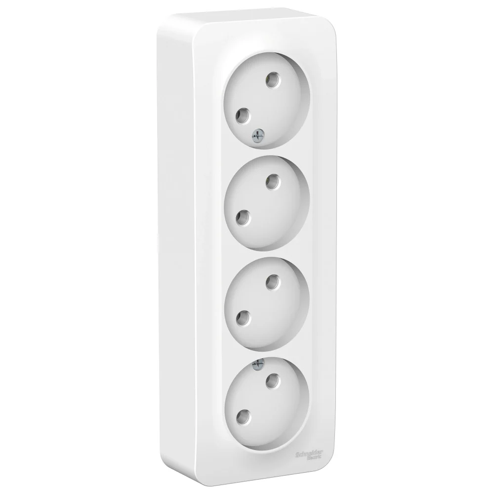 4-ая розетка Systeme Electric BLANCA BLNRA000411