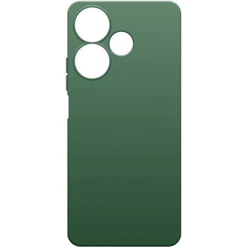 Чехол (клип-кейс) BORASCO Silicone Case, для Xiaomi Poco M6 4G, зеленый опал [73629]