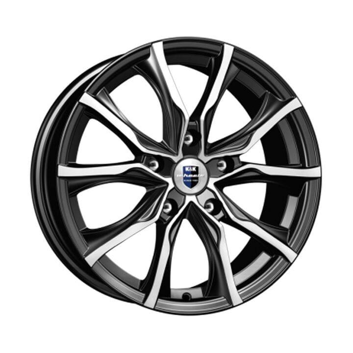 R17 5x114,3 7,5J ET41 D67,1 К&К Твист (КС697M) алмаз чёрный