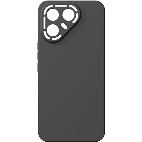 Чехол (клип-кейс) BORASCO Silicone Case, для Tecno Pova 7 Pro 5G, черный [75500]