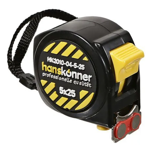 Рулетка строительная HANSKONNER HK2010-04-5-25