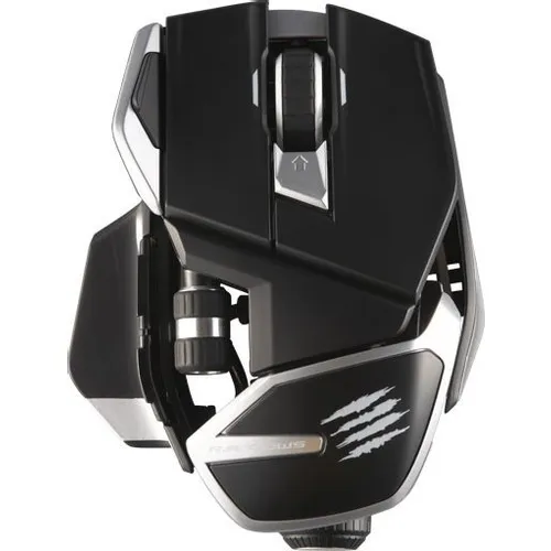 Мышь беспроводная MAD CATZ R.A.T. DWS BL, игровая, Bluetooth/Радио, оптическая, USB, 16000dpi, черный [mr07dhinbl000-0]
