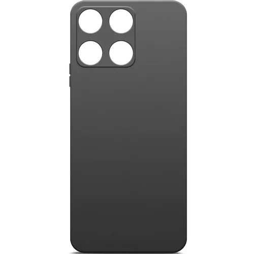 Чехол (клип-кейс) BORASCO Silicone Case, для Honor X6a, черный [72478]