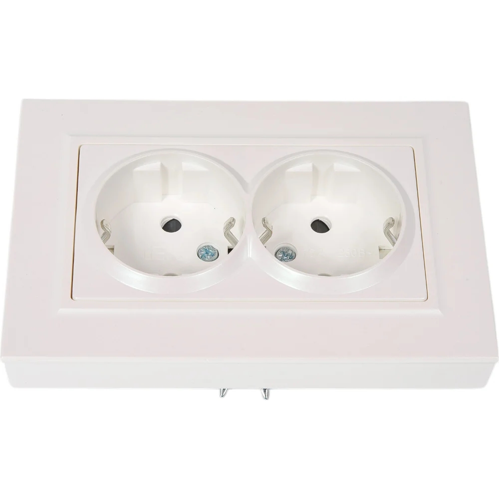 2-местная розетка IEK Brite BR-R24-16-K36-F