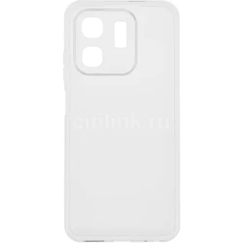 Чехол (клип-кейс) BORASCO Silicone Case, для Infinix Hot 50i, прозрачный [73767]