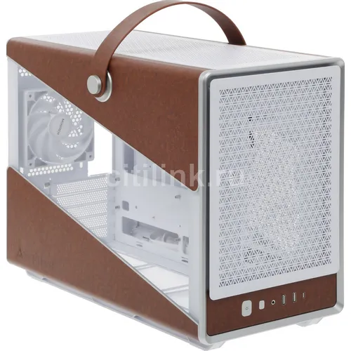 Корпус mATX MONTECH Heritage PRO (W), Mini-Tower, без БП, белый