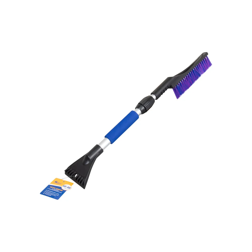 Зимняя щетка со скребком с телескопической ручкой 60-88 см KRAFT KT 830066