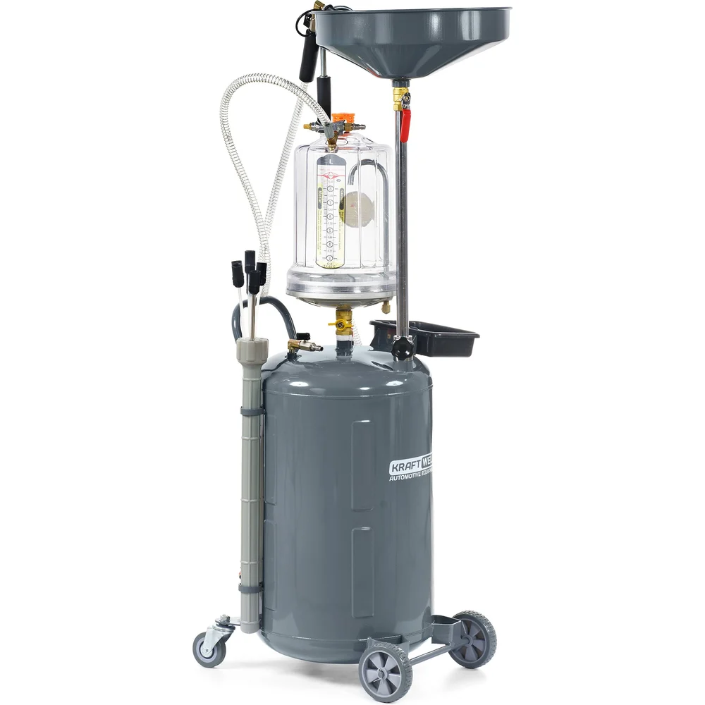Установка для слива и откачки масла/антифриза KraftWell KRW1839.80L