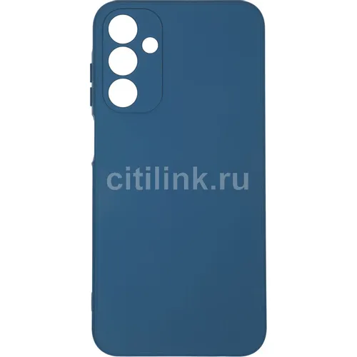 Чехол (клип-кейс) BORASCO Microfiber Case, для Samsung Galaxy A15, синий [72893]