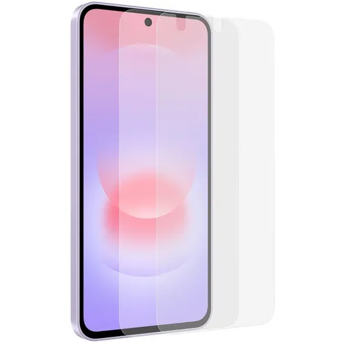 Защитная пленка для экрана Samsung Screen Protector для Samsung Galaxy A37 прозрачная, 2 шт, с аппликатором для разглаживания, прозрачный [ef-ua376ctegru]