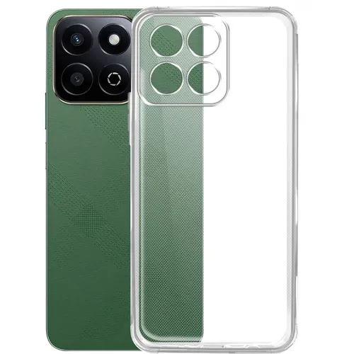 Чехол (клип-кейс) BORASCO Silicone Case, для Honor X7c, прозрачный [73929]