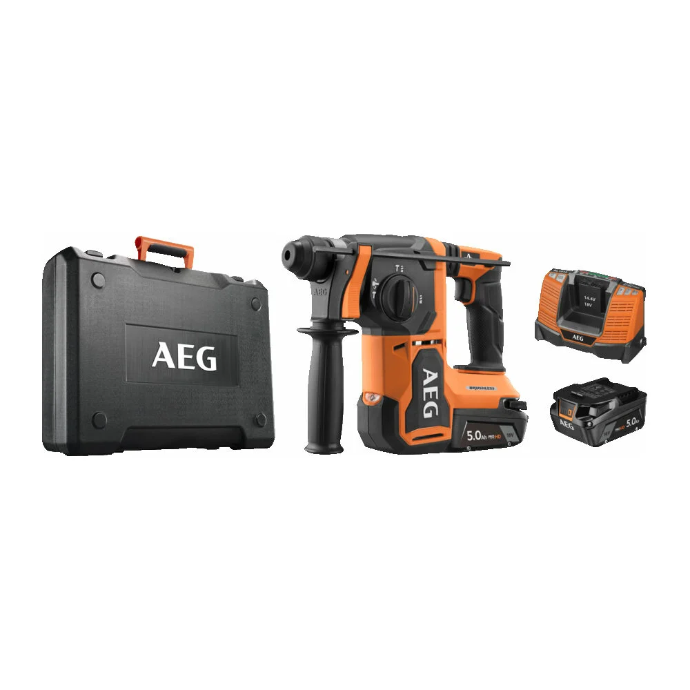 Бесщеточный перфоратор AEG BBH18BL2-502C