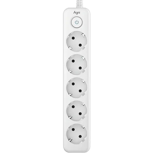 Сетевой фильтр плоский AGNI TP-FD5E-2M-WHITE