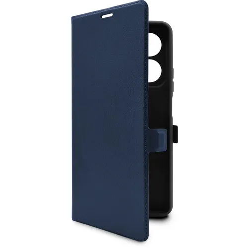 Чехол (флип-кейс) BORASCO Book Case, для Tecno Pova 6 Neo, синий [73618]