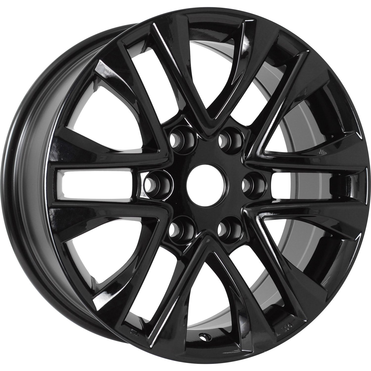 TY184 7.5x17/6x139.7 D106.1 ET30 BK TY184