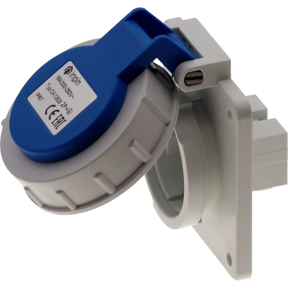 Розетка встраиваемая INPIN Schuko 16A/230V/2P