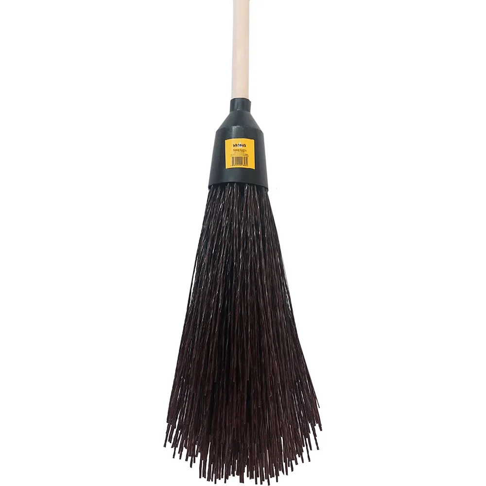 Метла Ybrooms PROFI круглой формы, с черенком М002