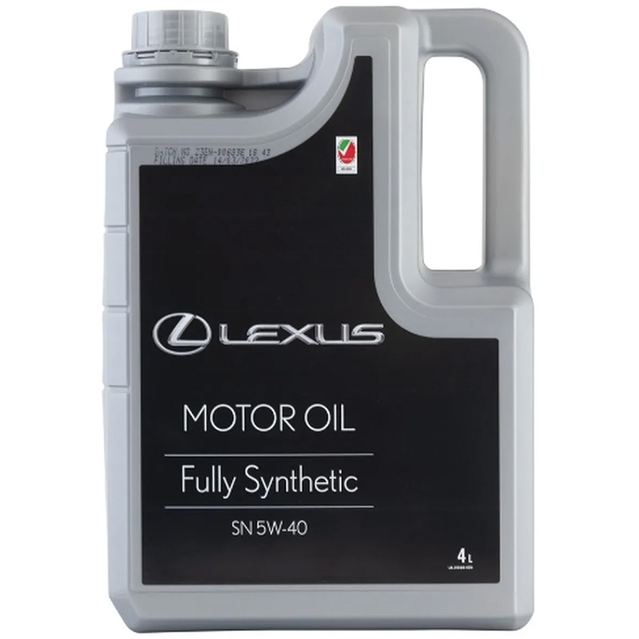 Моторное масло Lexus Genuine Motor Oil 5W-40