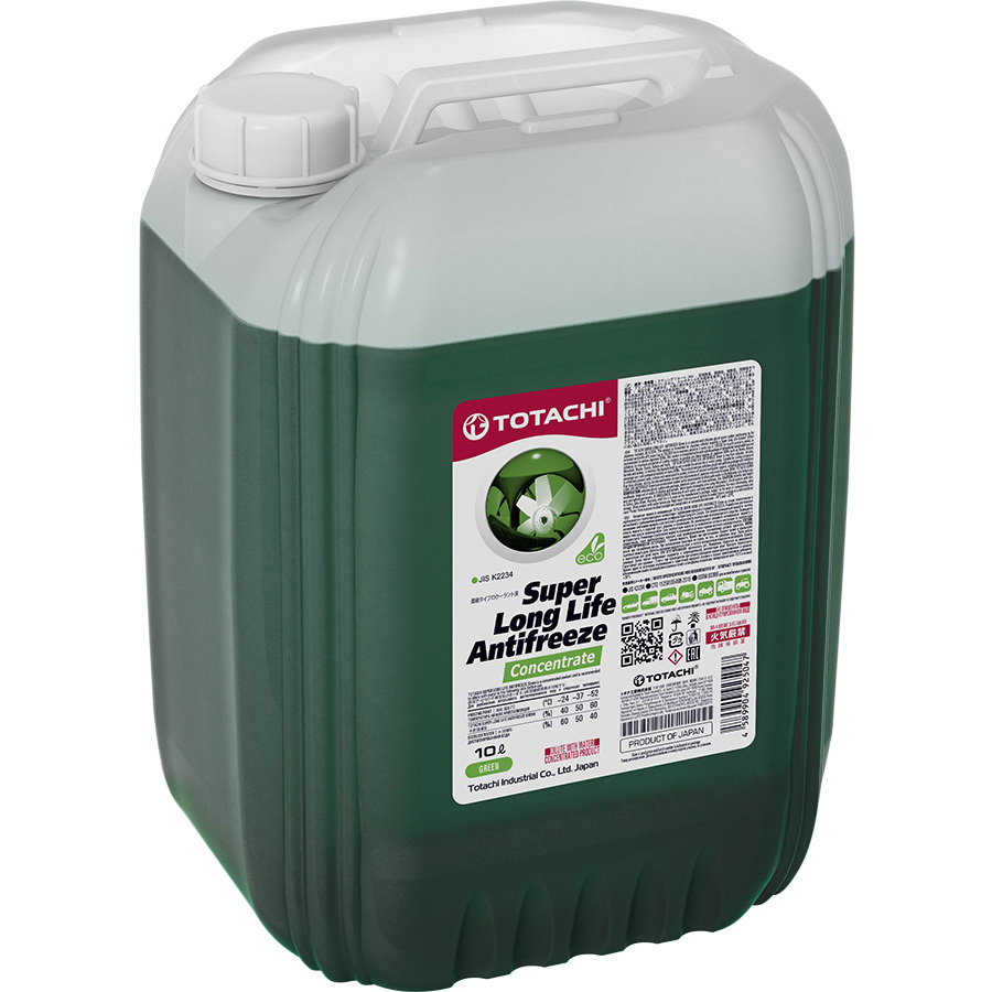 Антифриз Totachi Super Long Life Antifreeze зеленый 10л
