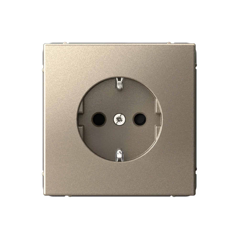 Розетка с заземлением со шторками ArtGallery Systeme Electric GAL000545S