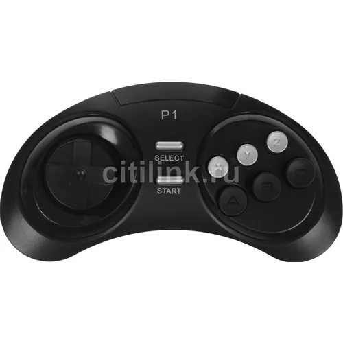 Джойстик RETRO GENESIS P для Retro Genesis, черный [acsg09]