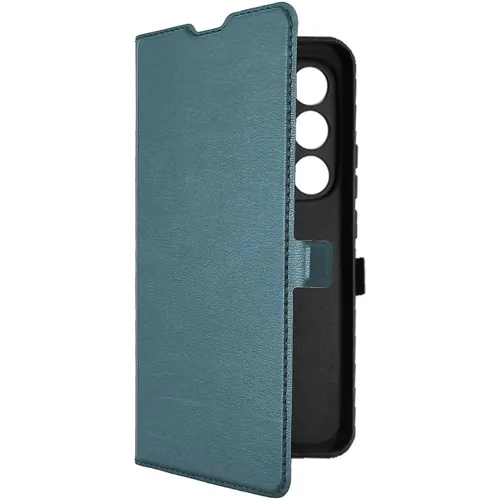 Чехол (флип-кейс) BORASCO Book Case, для Tecno Spark 40 Pro+, зеленый опал [75635]