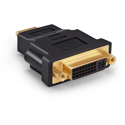 Переходник DVI Buro DVI-I(f) - HDMI (m), черный [hdmi-19m-dvi-i(f)-adpt]