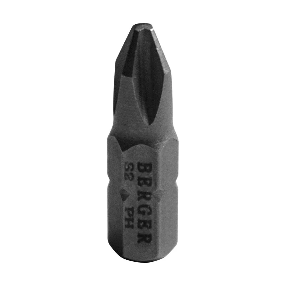 Биты магнитные PH0 25 мм 2 шт S2 Berger BG BG2365