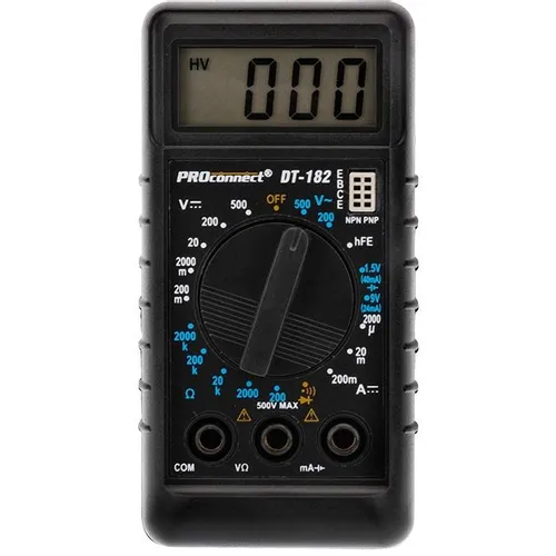Мультиметр цифровой PROCONNECT DT-182