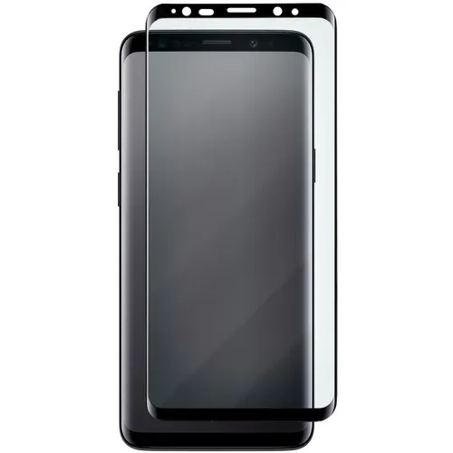 Защитное стекло для экрана ZIBELINO для Samsung S8 антиблик, 3D, 1 шт, черный [ztg-3d-sam-s8-hol-blk]