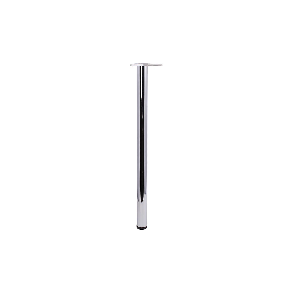 Ножка для стола 1100x60 мм хром Larvij 1100X60