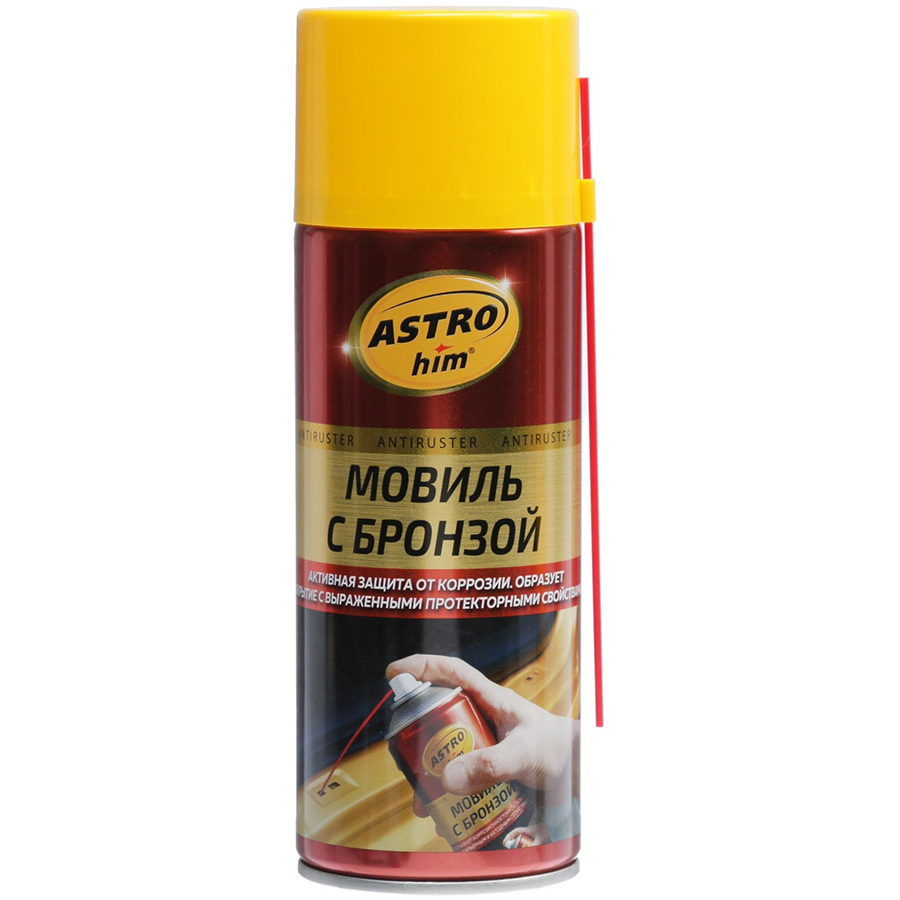 Аэрозоль мовиль 520 мл ASTROhim с бронзой