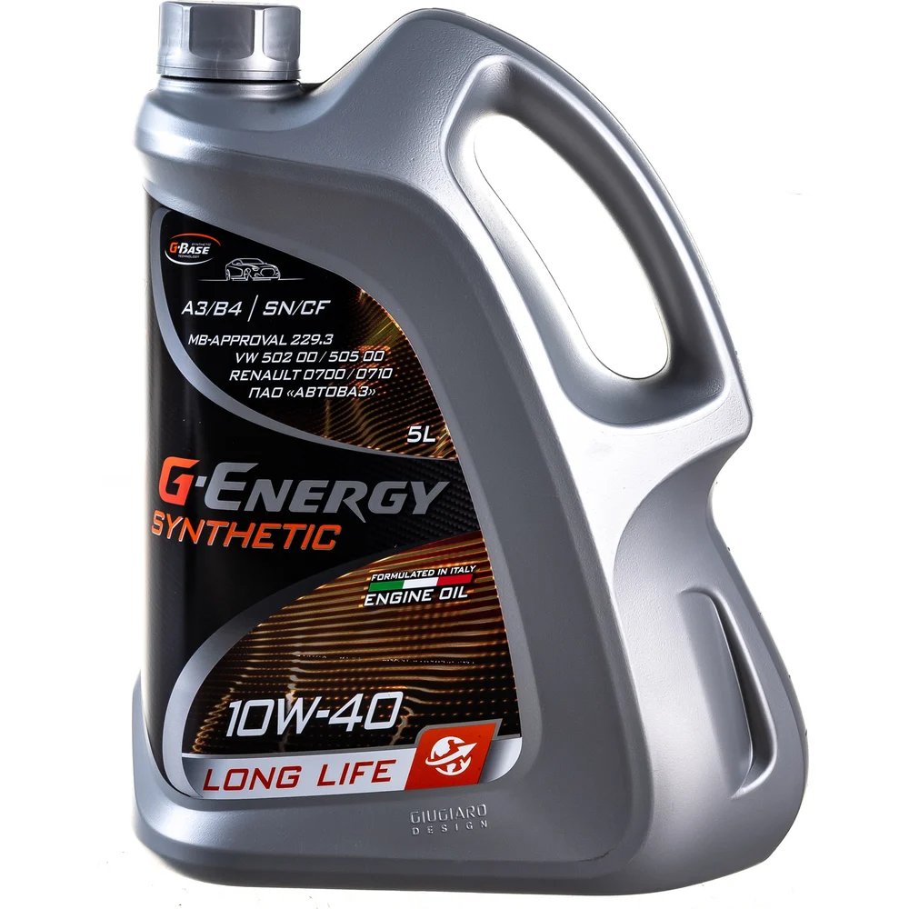 Масло Synthetic Long Life10W-40 5л G-ENERGY LIFE10W-40