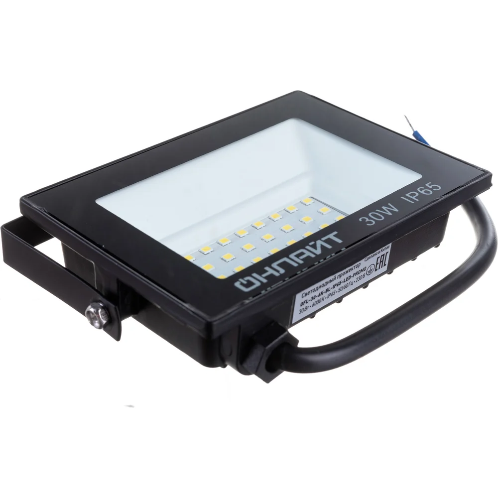 Светильник ОНЛАЙТ OFL-30-6K-BL-IP65-LED-PROMO