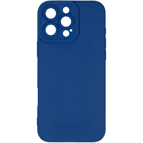 Чехол (клип-кейс) ZIBELINO TPU Matte, для Apple iPhone 16 Pro Max, синий [ztmf-apl-16-pro-max-pu-blu]